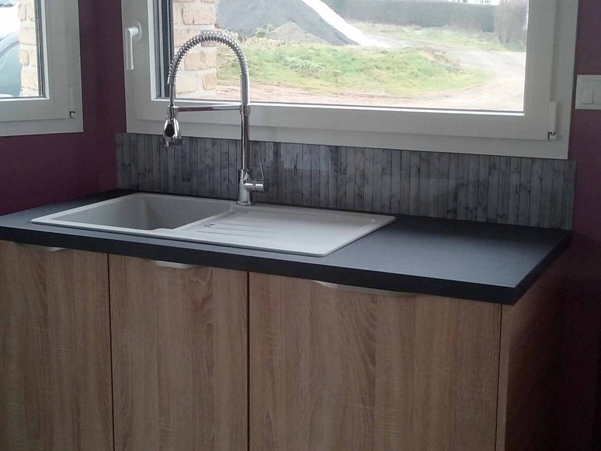 Cuisine avant-après sur mesure Trend + Chêne timber