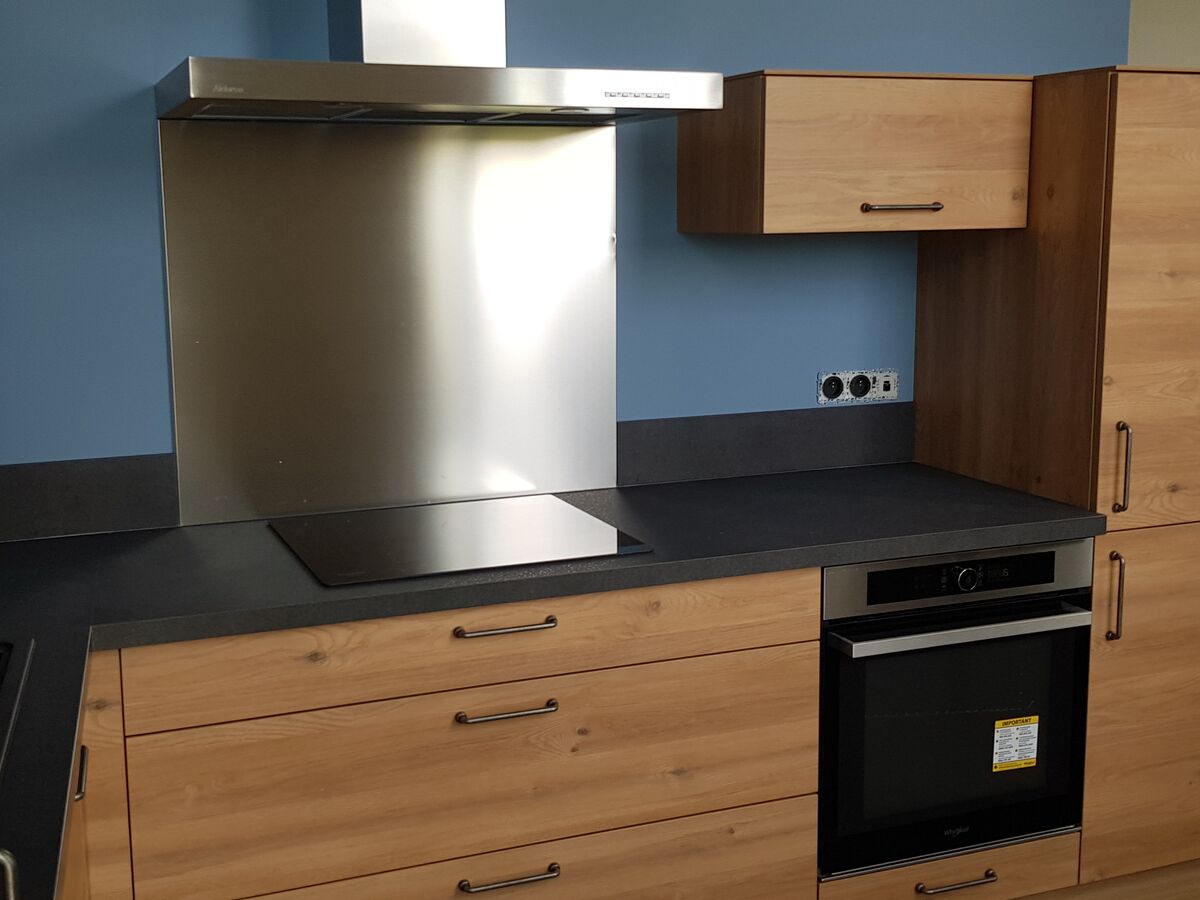 Cuisine avant-après sur mesure Trend Chêne Honey