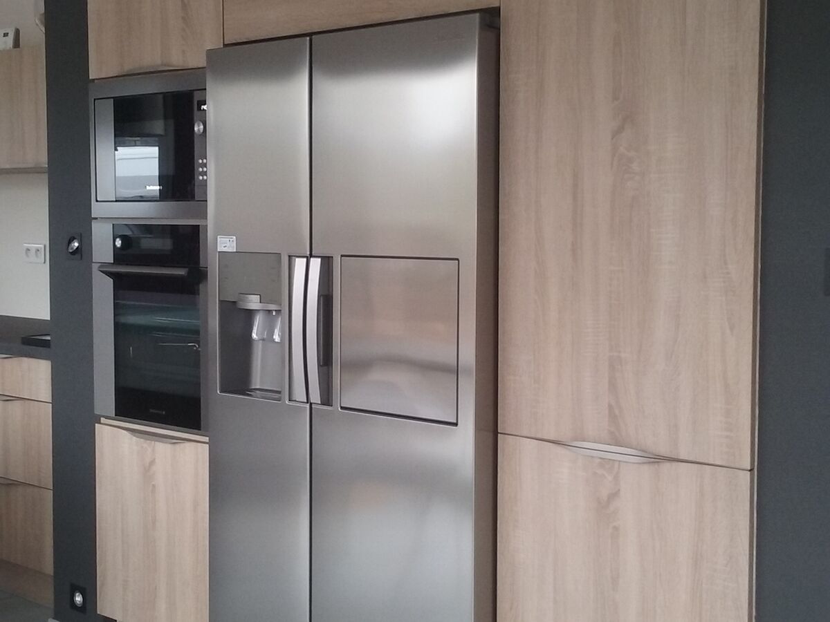 Cuisine avant-après sur mesure Trend + Chêne timber