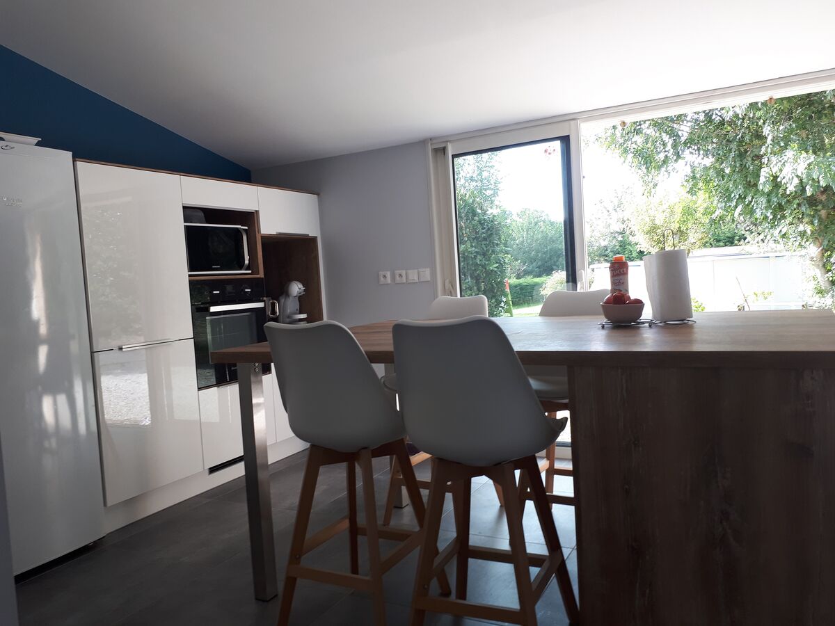 Cuisine équipée sur mesure Light Blanc Brillant