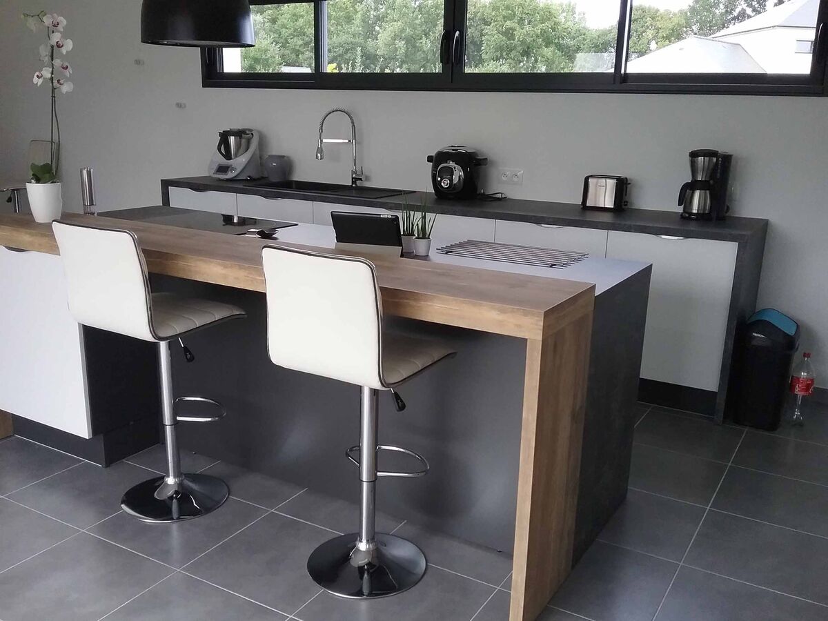 Rénovation cuisine sur mesure Light Blanc brillant