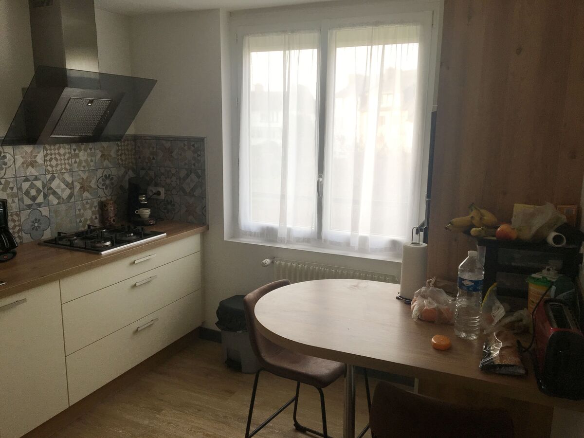 Rénovation cuisine équipée sur mesure Light Pannacotta Majestic Brillant