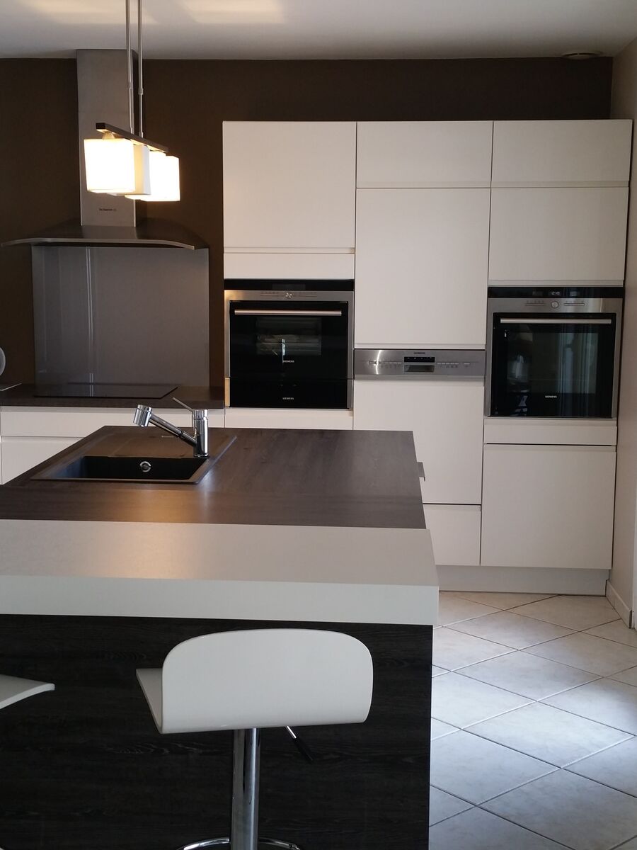 Cuisine équipée sur mesure Light Blanc brillant