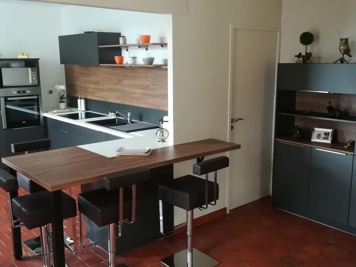 Cuisine équipée sur mesure Label Métal Brossé