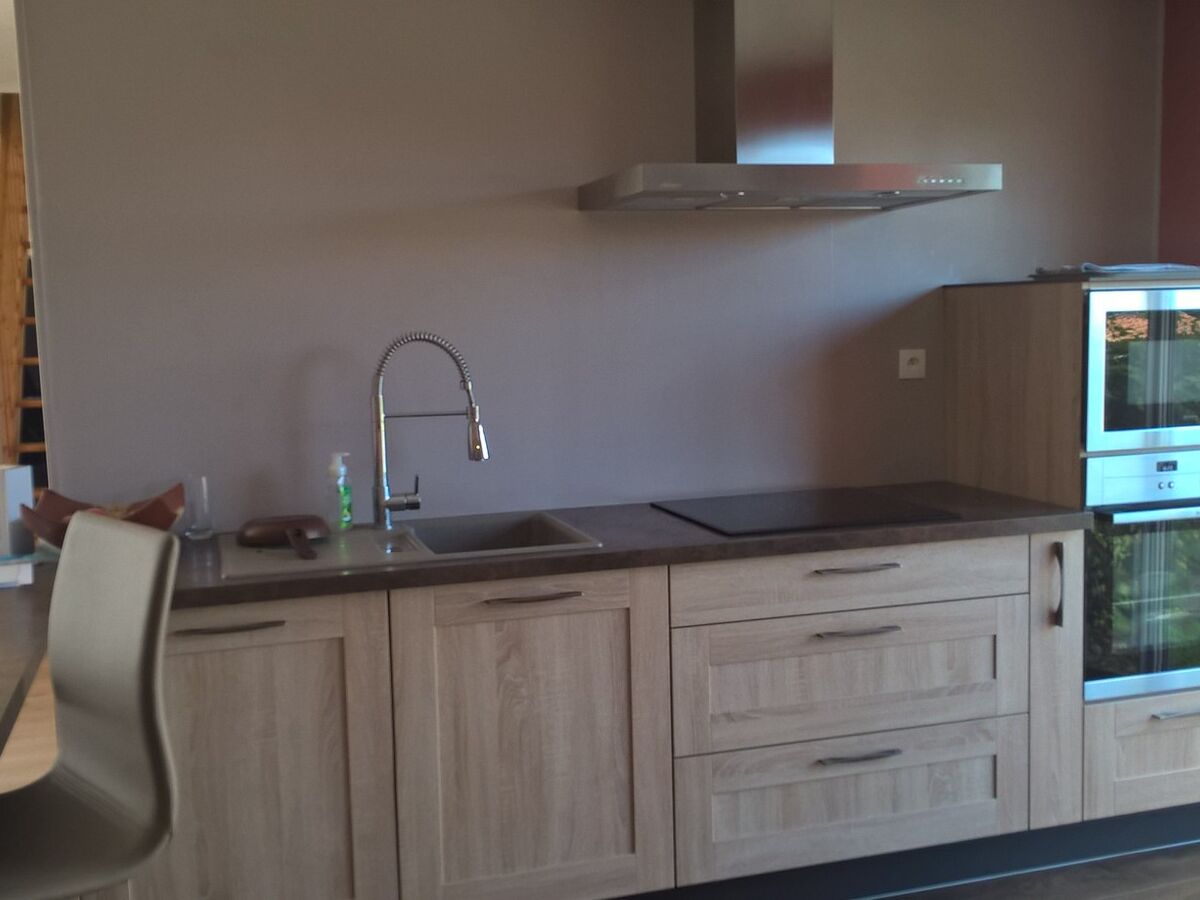 Cuisine avant-après sur mesure Trend Cube Chêne timber