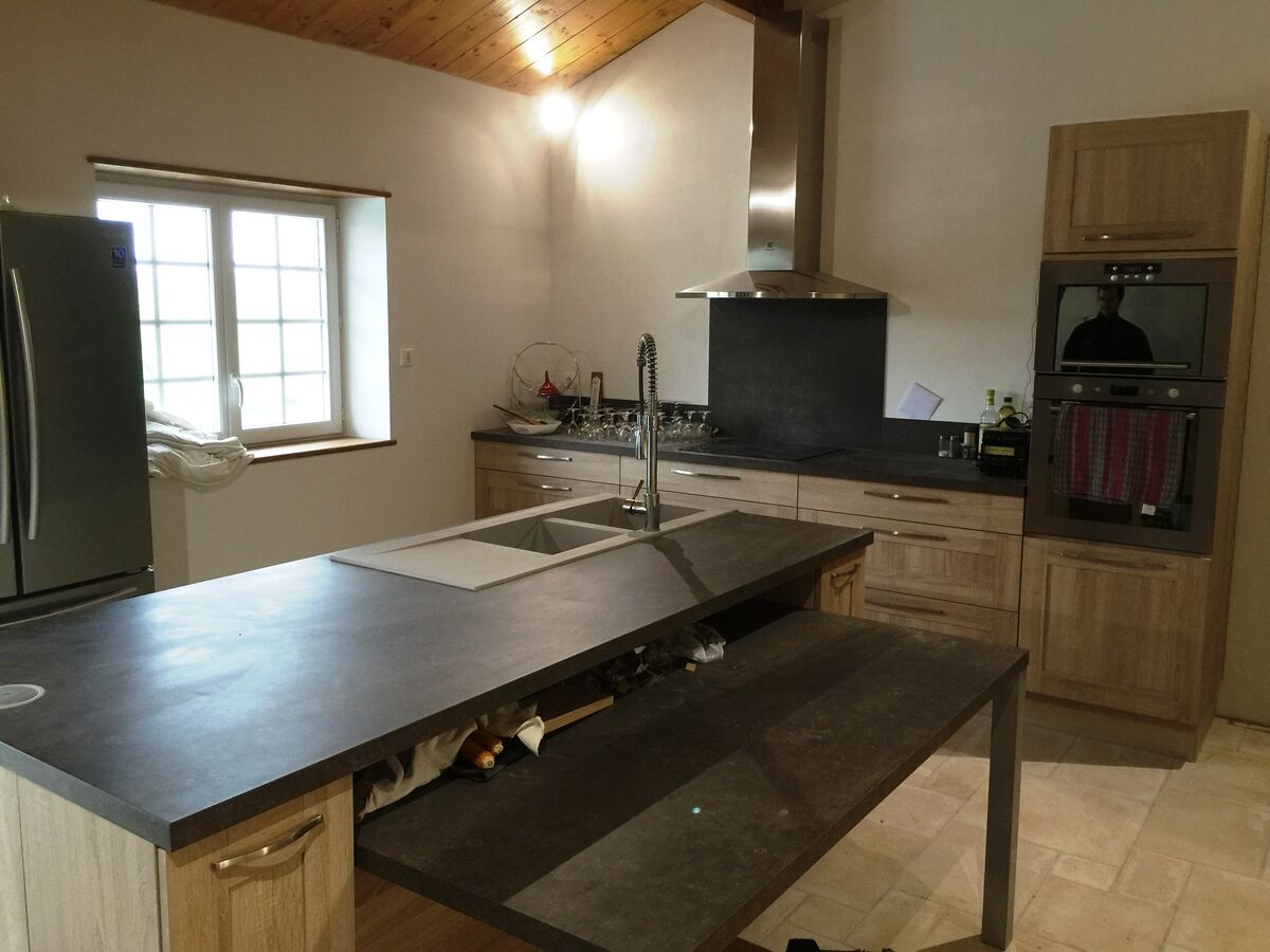 Cuisine équipée sur mesure Trend Cube Chêne timber