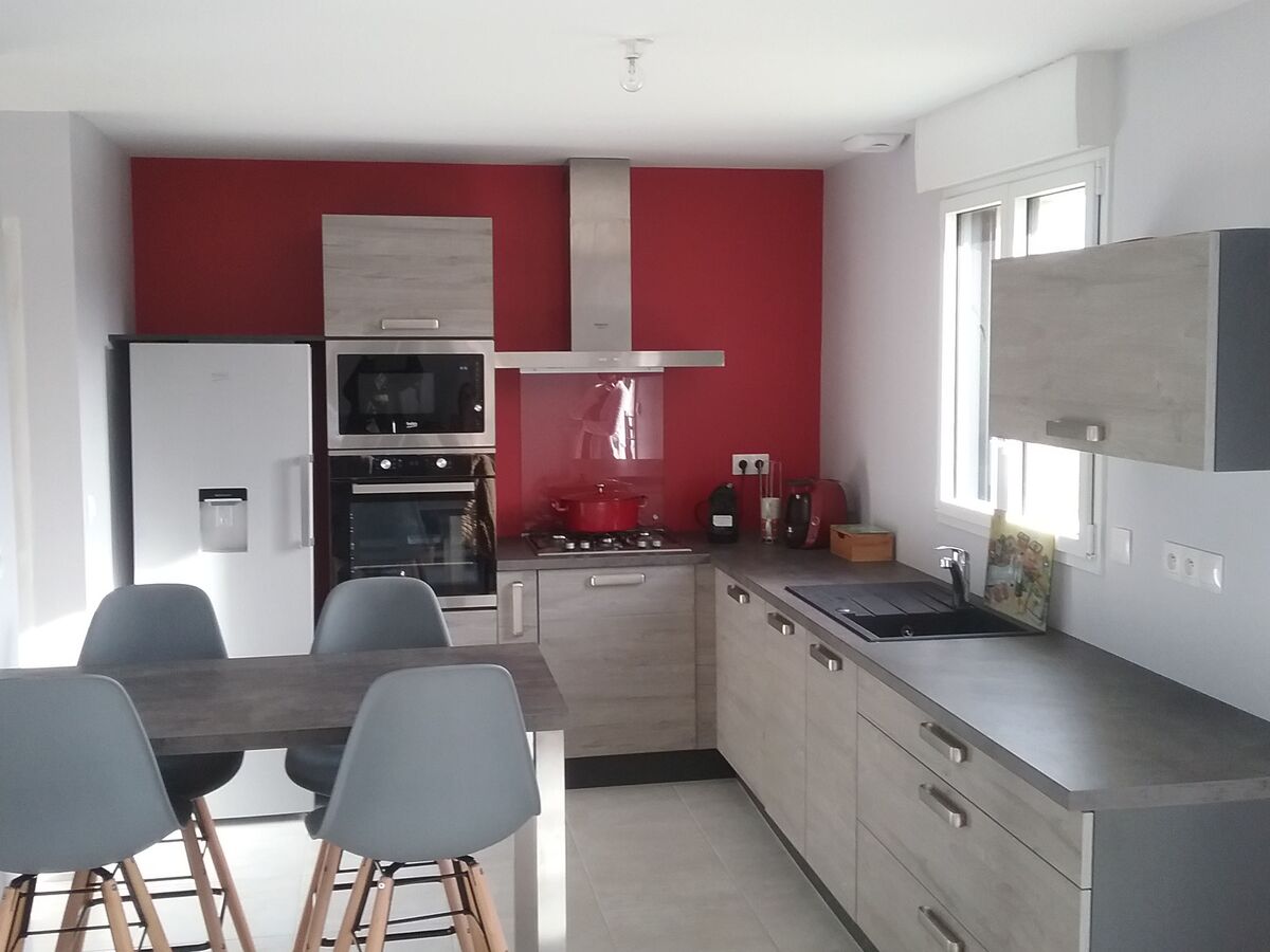 Rénovation cuisine équipée sur mesure Label Chêne Sable Synchrone