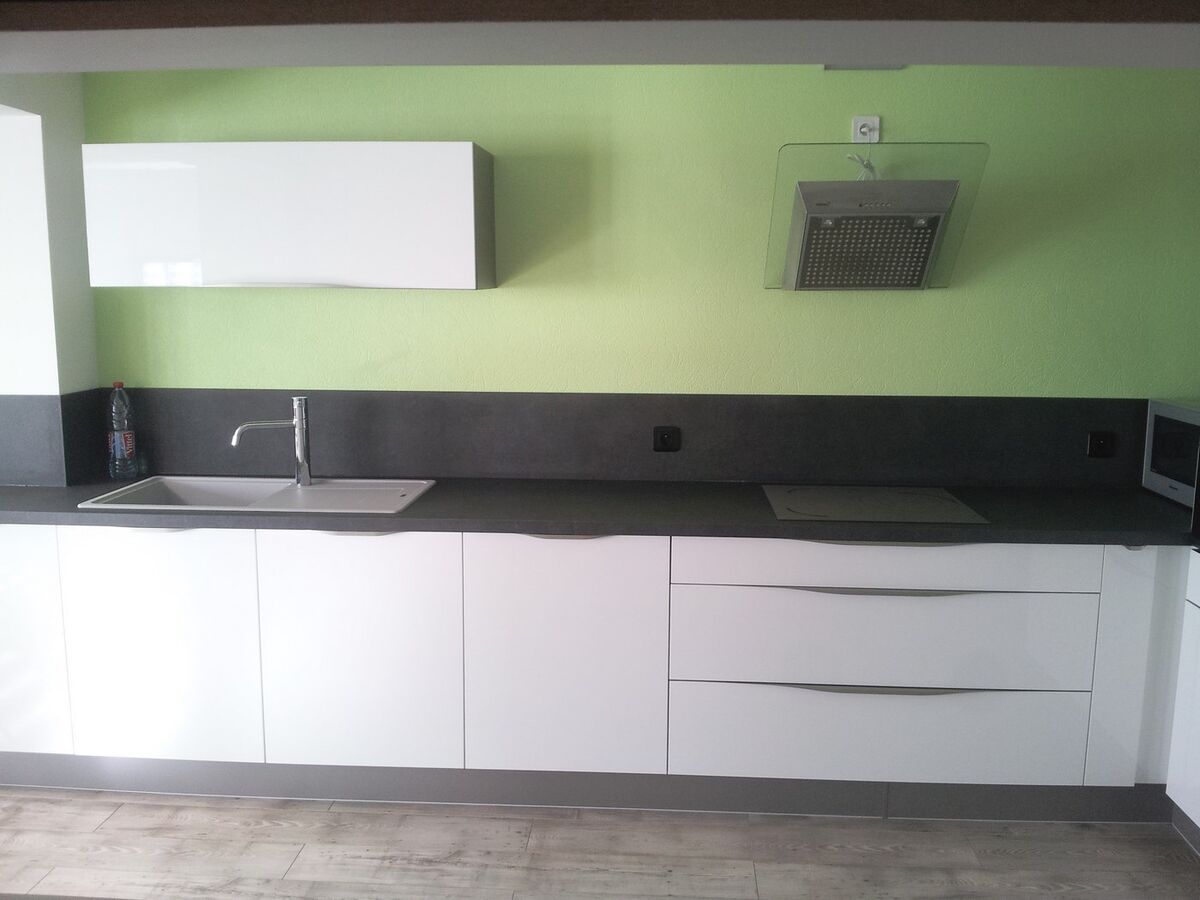 Rénovation cuisine sur mesure Light Blanc brillant