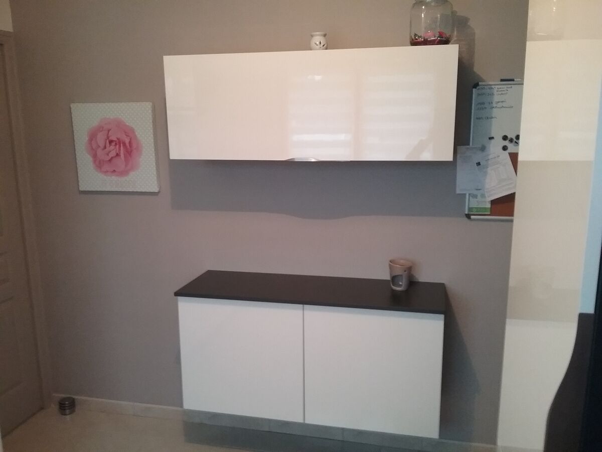 Rénovation cuisine équipée sur mesure Light Blanc Brillant