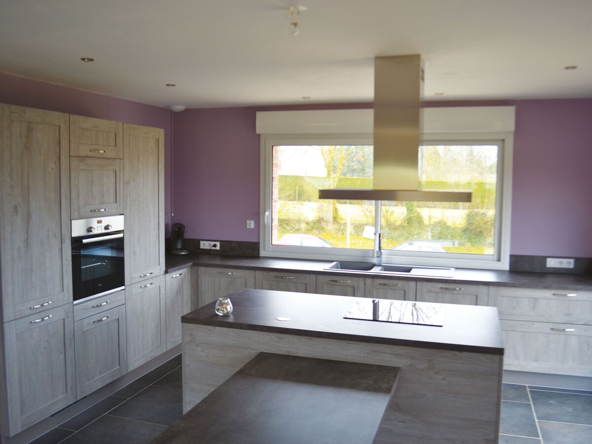 Cuisine équipée sur mesure Label Cube Chêne Sable Synchrone