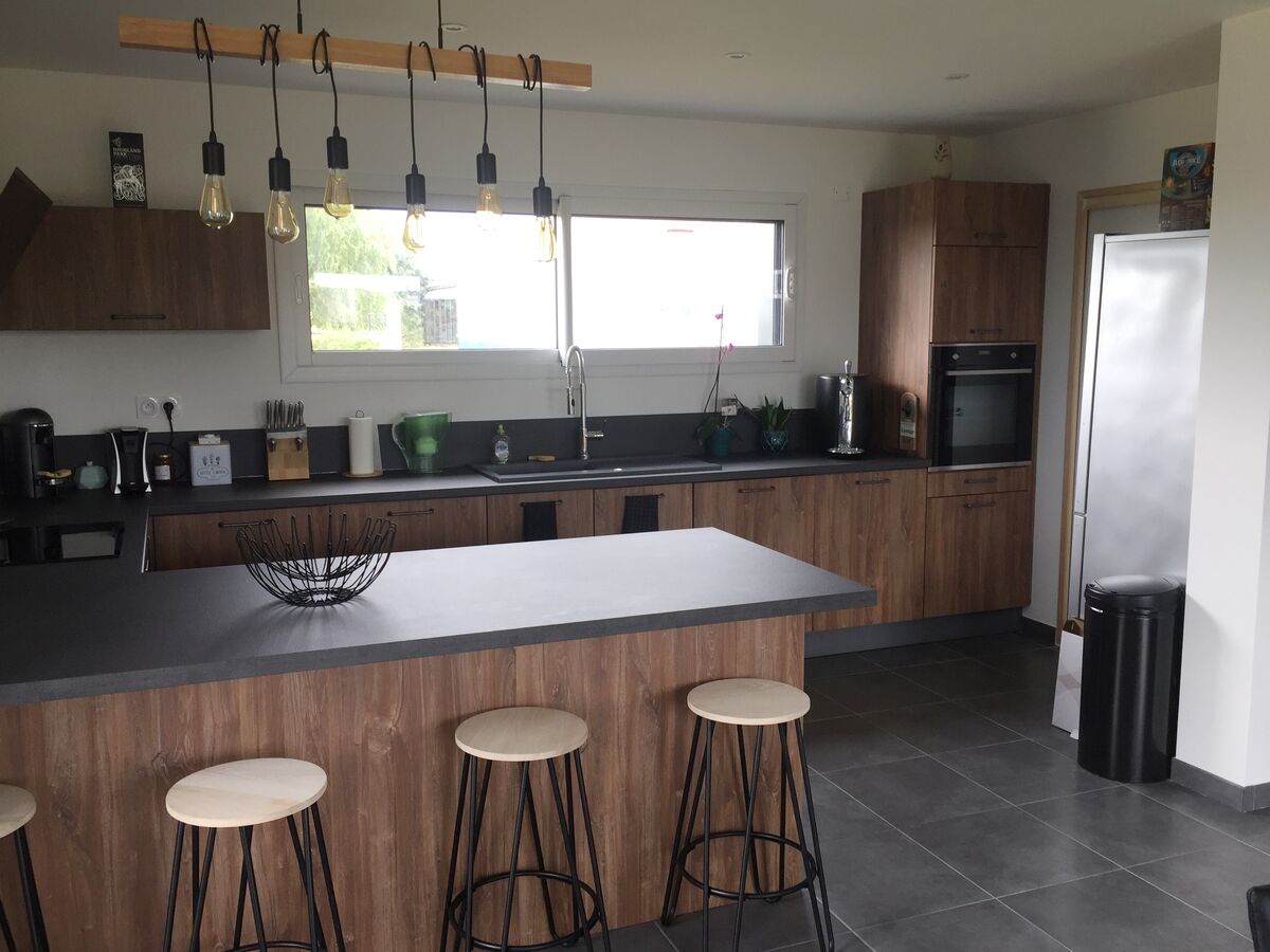 Rénovation cuisine équipée sur mesure Trend Osani Oak