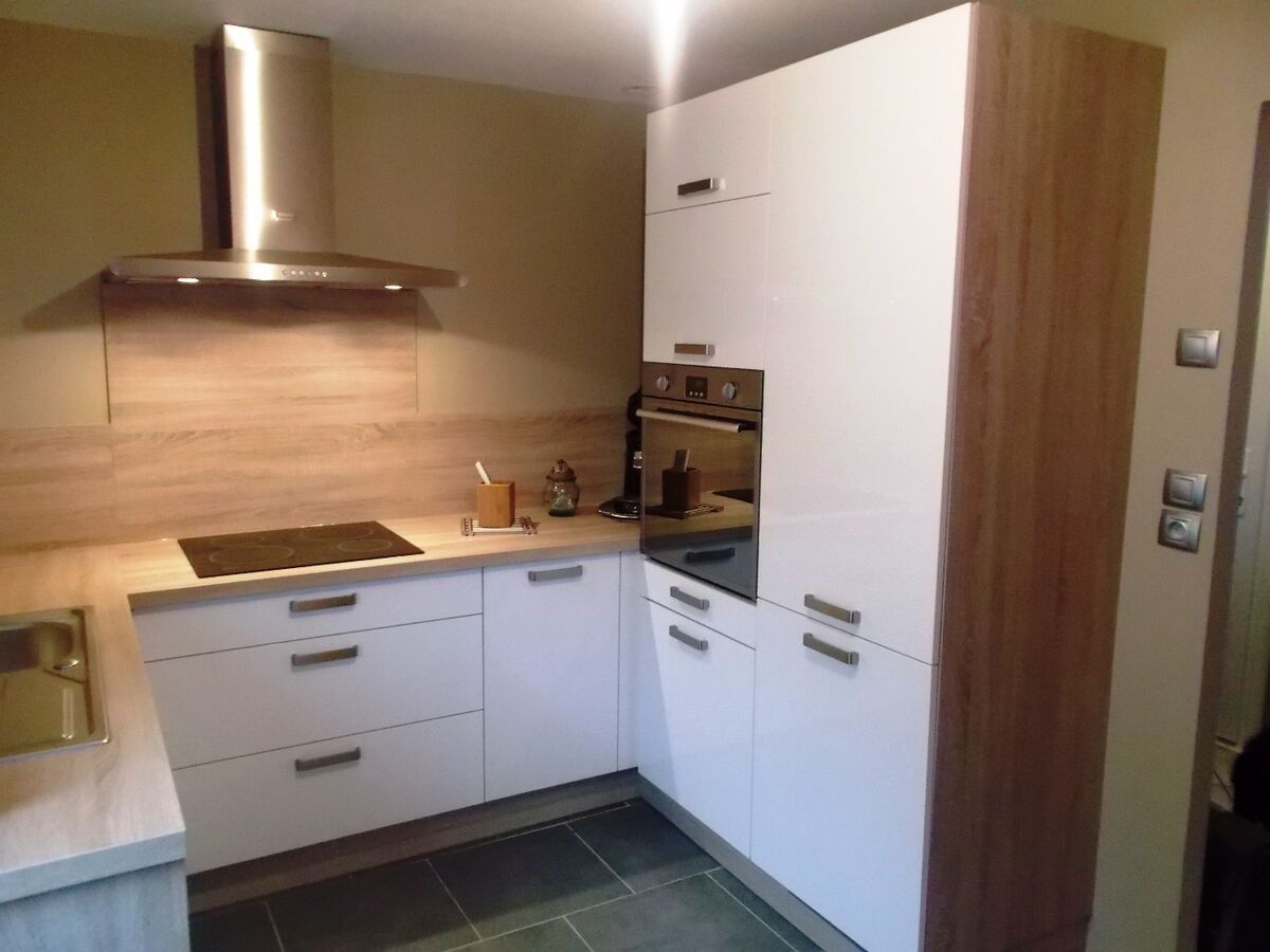 Rénovation cuisine sur mesure Light Blanc brillant