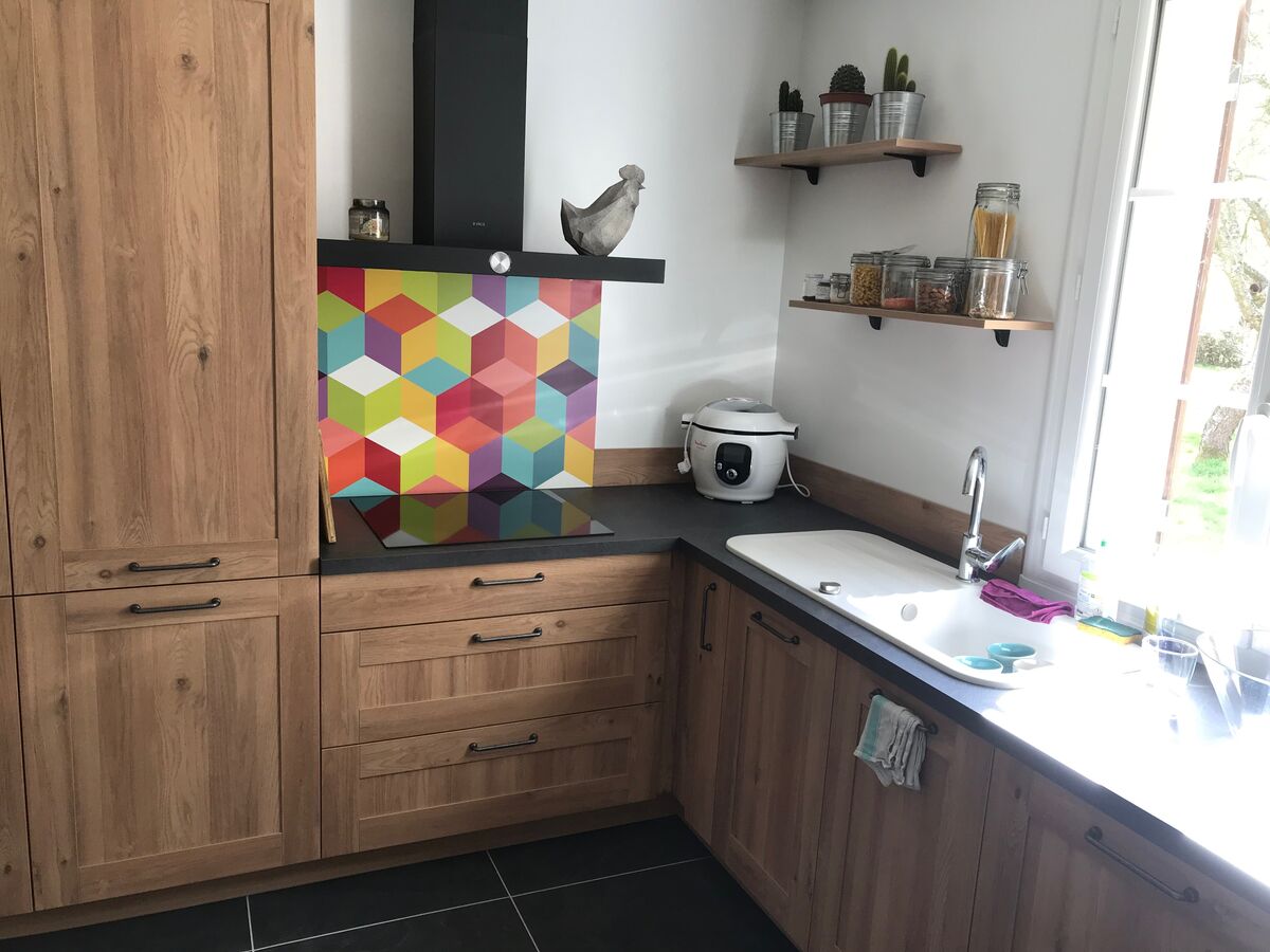 Cuisine équipée sur mesure Trend Cube Chêne Honey