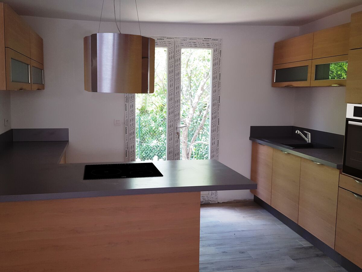 Cuisine équipée sur mesure Trend + Soft oak