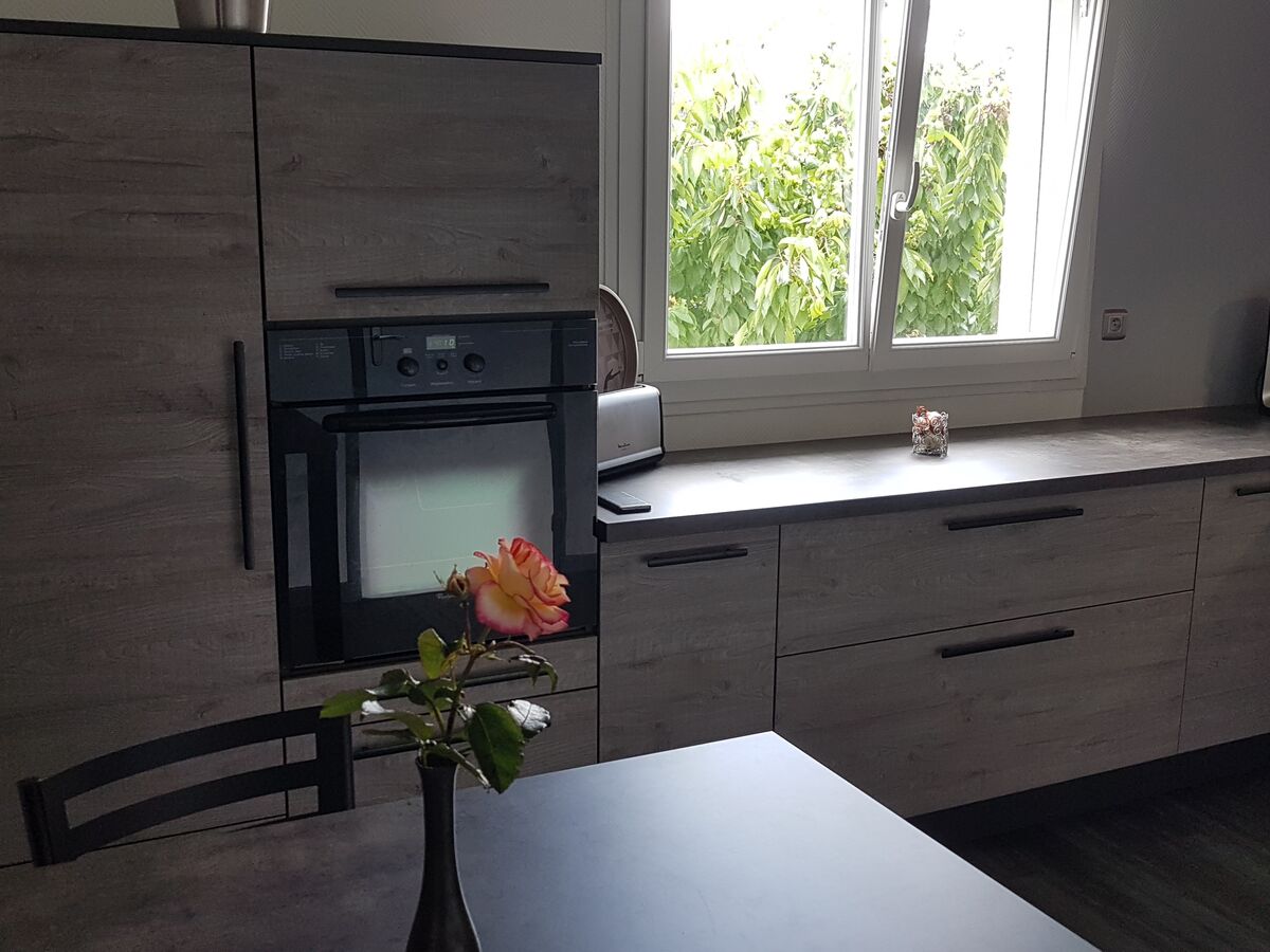 Cuisine avant-après sur mesure Lable Chêne Sable Synchrone