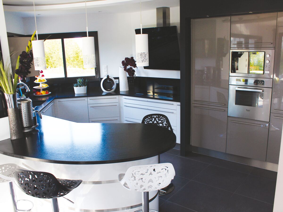 Rénovation cuisine sur mesure Light Blanc brillant