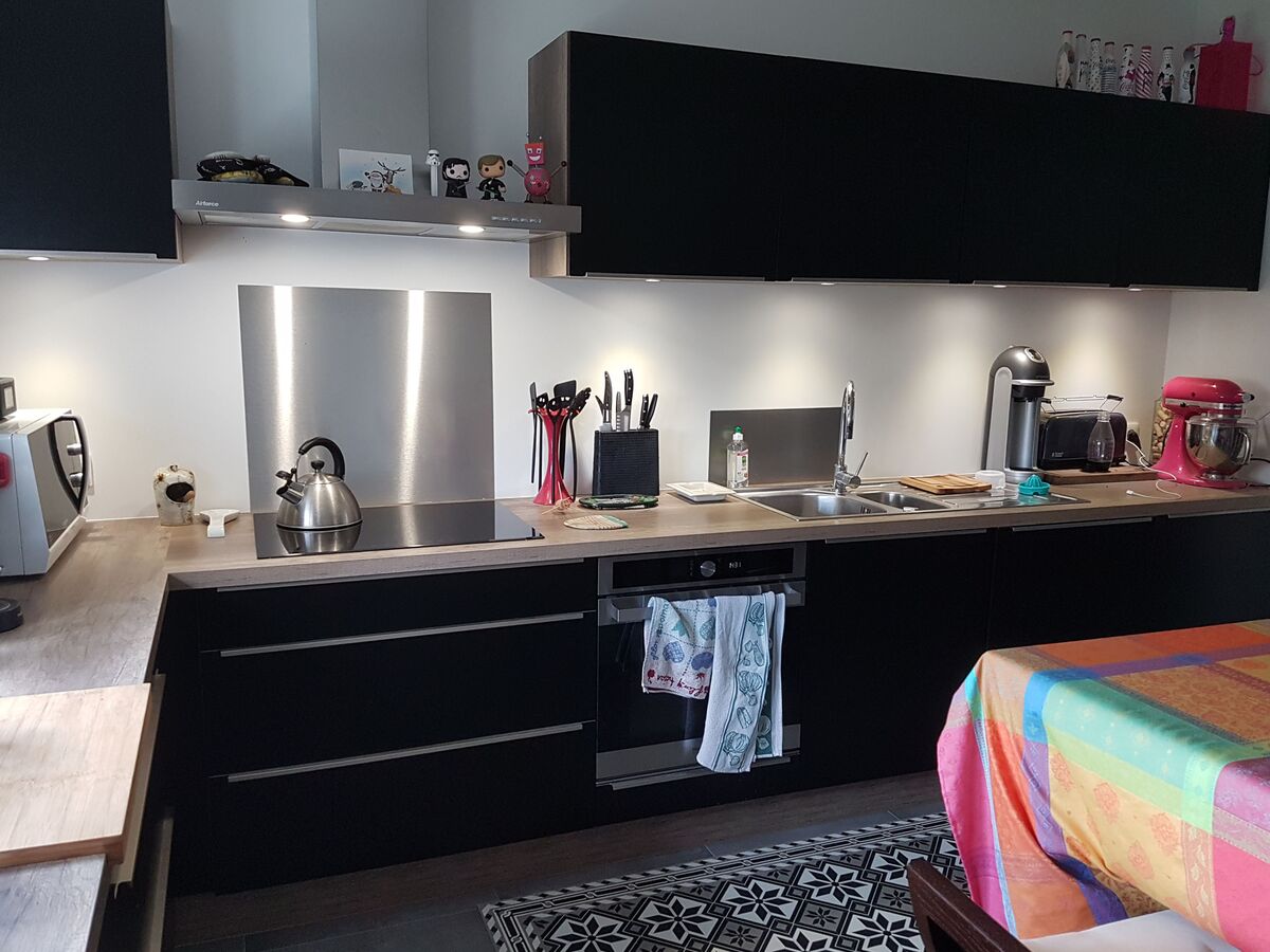 Rénovation cuisine équipée sur mesure Velvet Noir Soft