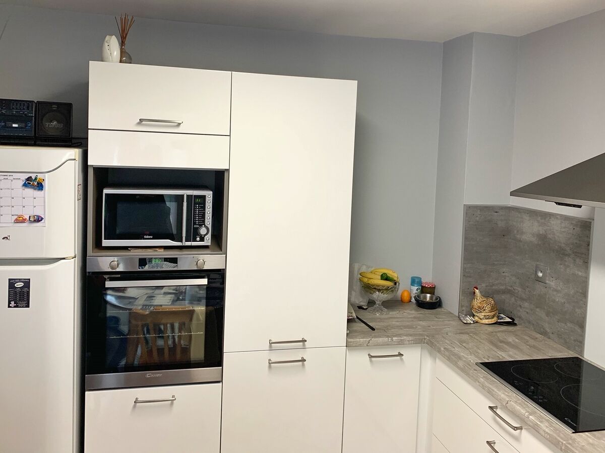 Rénovation cuisine équipée sur mesure Light Blanc Brillant