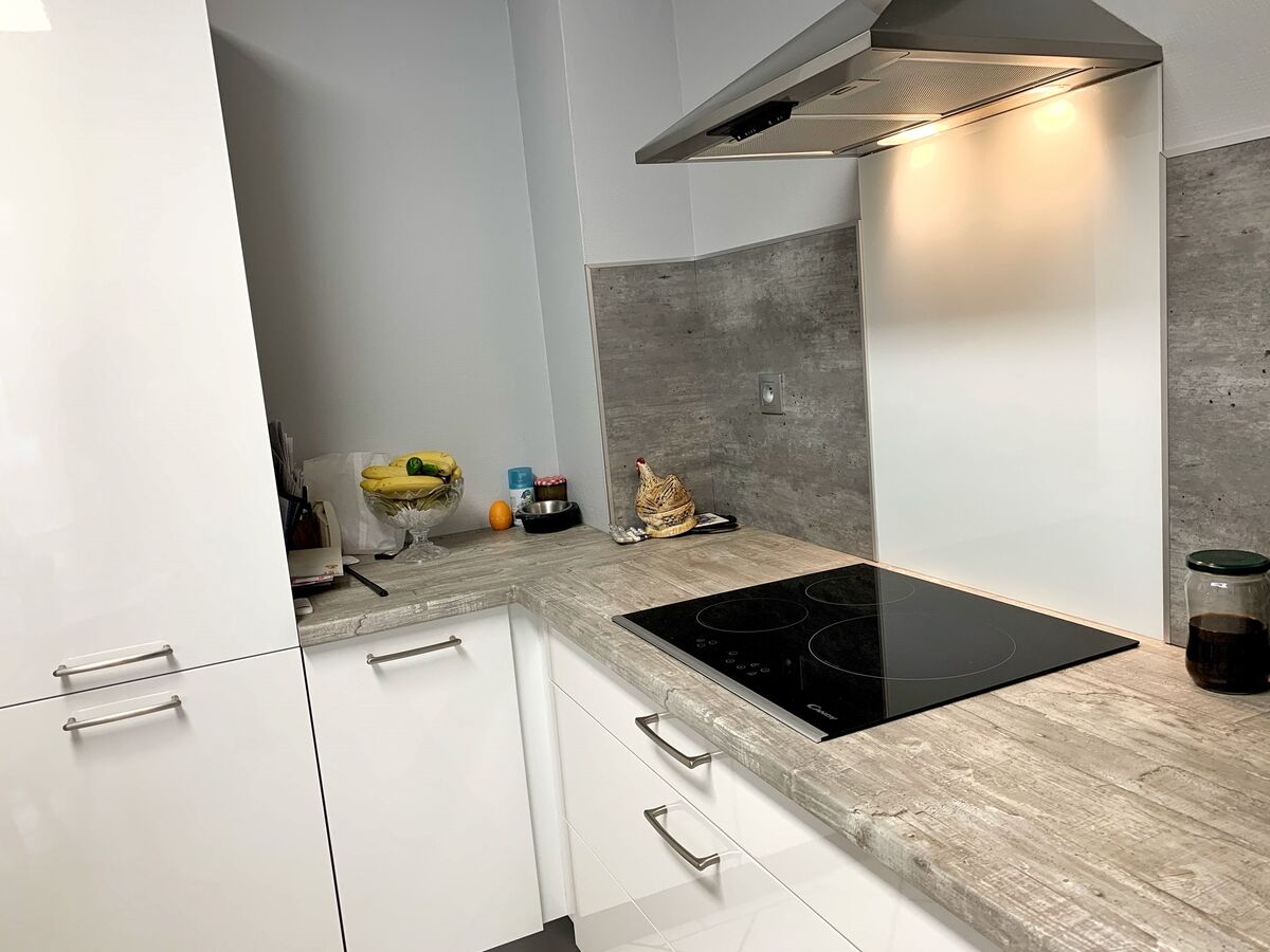 Cuisine avant-après sur mesure Light Blanc Brillant