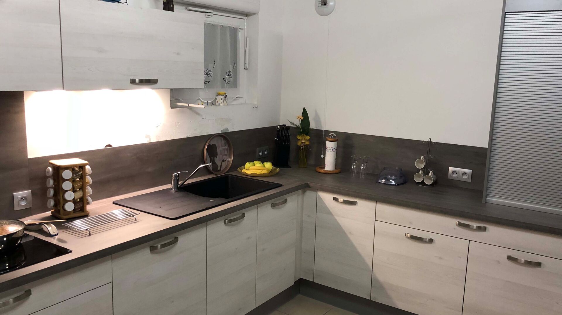 Rénovation cuisine équipée sur mesure Trend Artic Wood