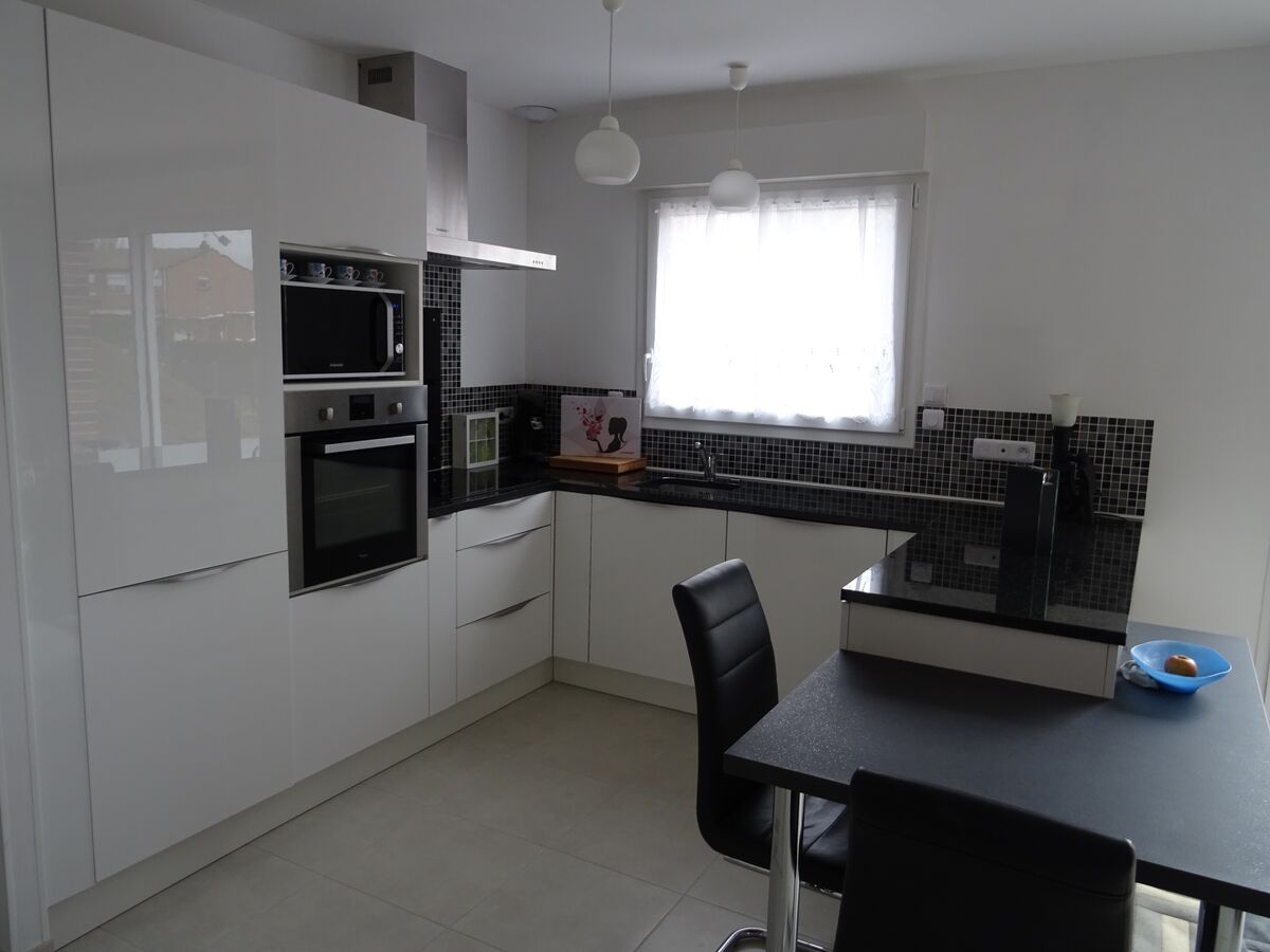 Cuisine avant-après sur mesure Light Blanc Brillant