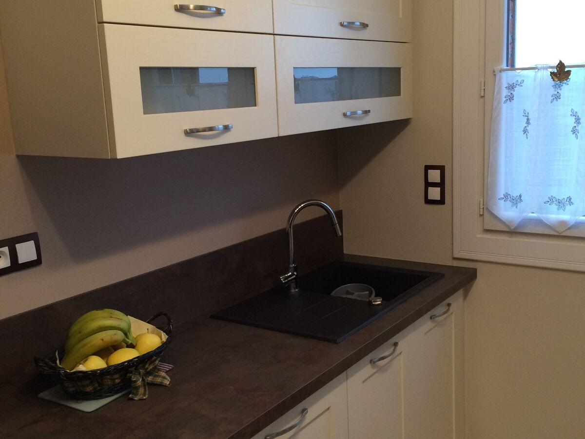 Cuisine avant-après sur mesure Wooden Blanc pores ouverts brossé