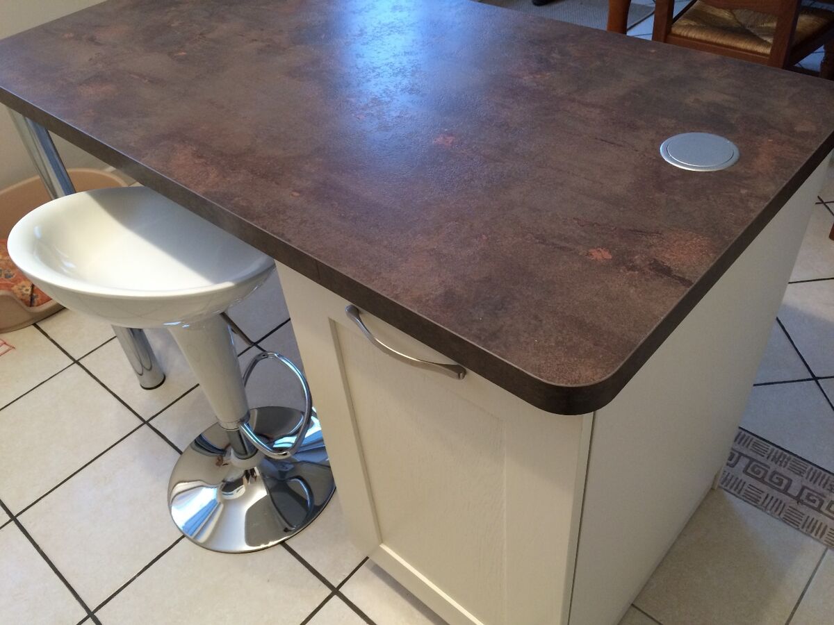 Cuisine avant-après sur mesure Wooden Blanc pores ouverts brossé