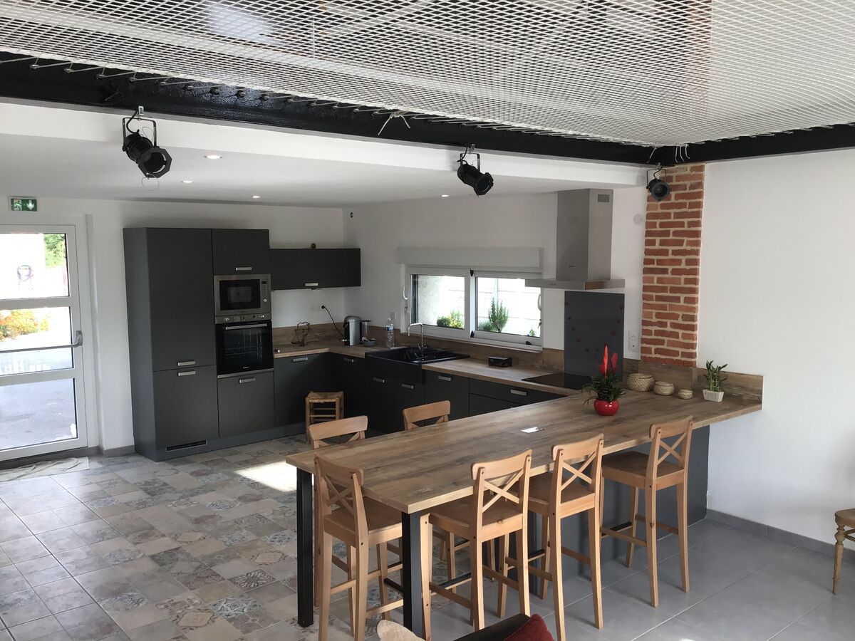 Cuisine équipée sur mesure Label Métal Brossé