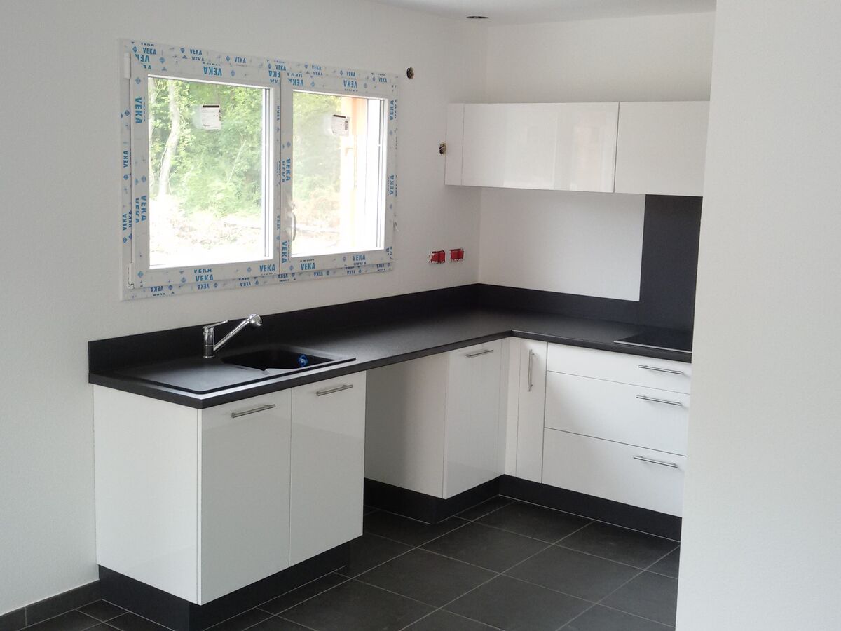 Rénovation cuisine sur mesure Light Blanc brillant