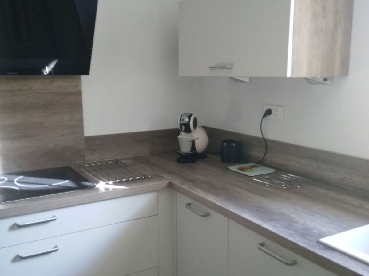 Cuisine avant-après sur mesure Trend Pannacotta Mat