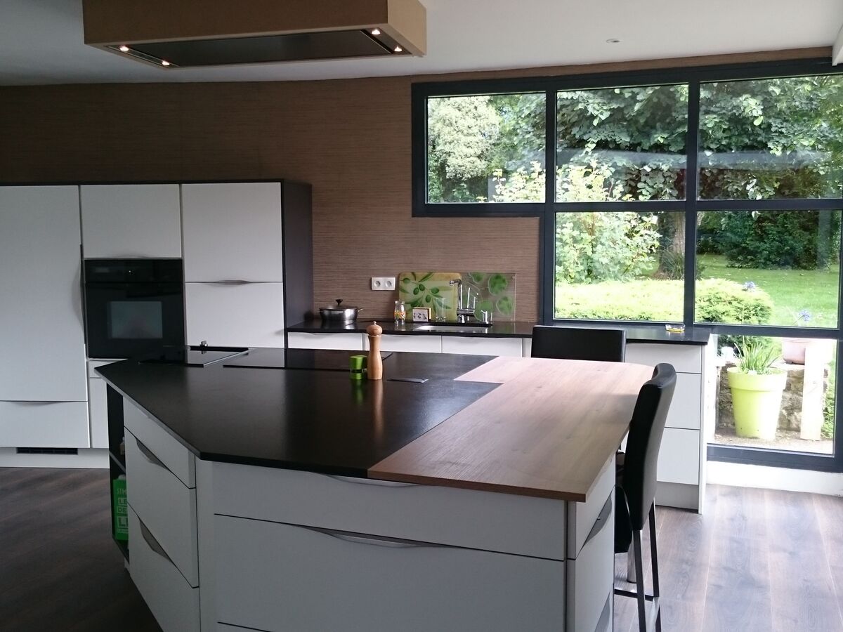 Cuisine équipée sur mesure Trend Blanc Mat