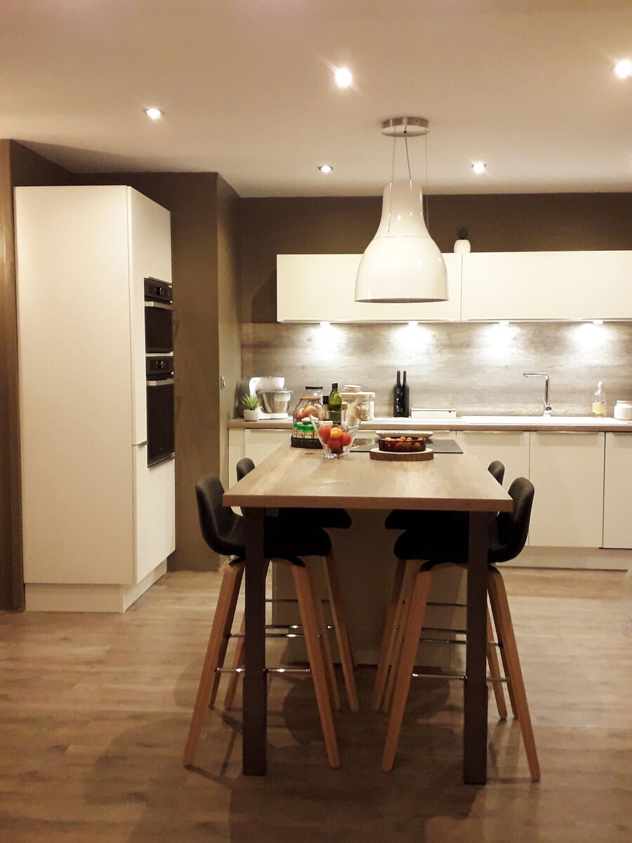 Cuisine équipée sur mesure Trend Blanc Mat