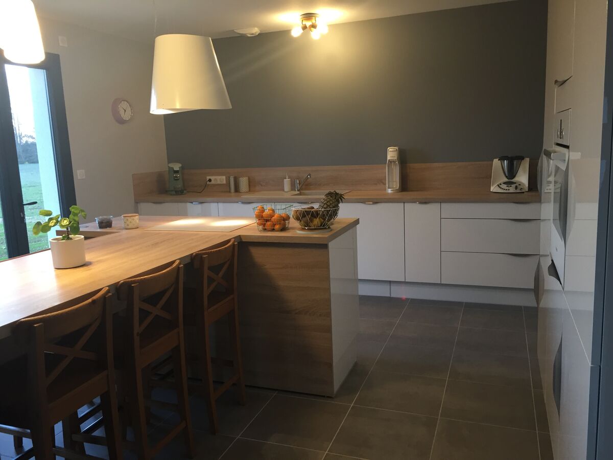 Rénovation cuisine équipée sur mesure Light Blanc Brillant