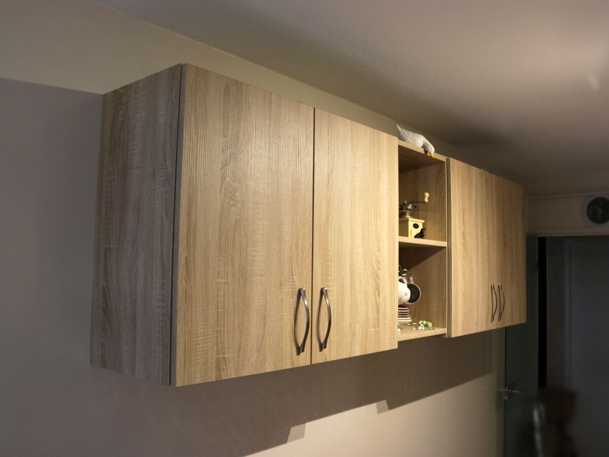 Cuisine avant-après sur mesure Trend Chêne Timber