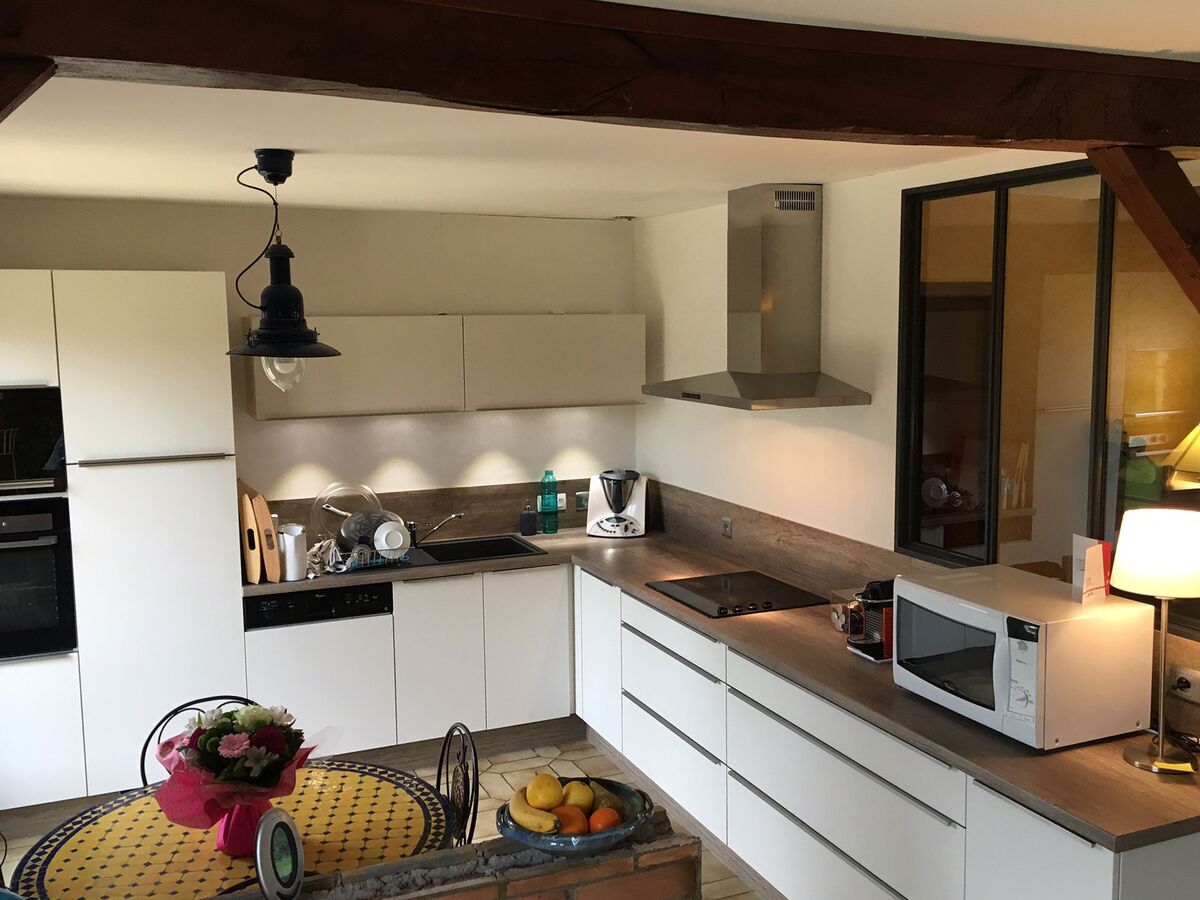 Cuisine équipée sur mesure Trend + Blanc Mat