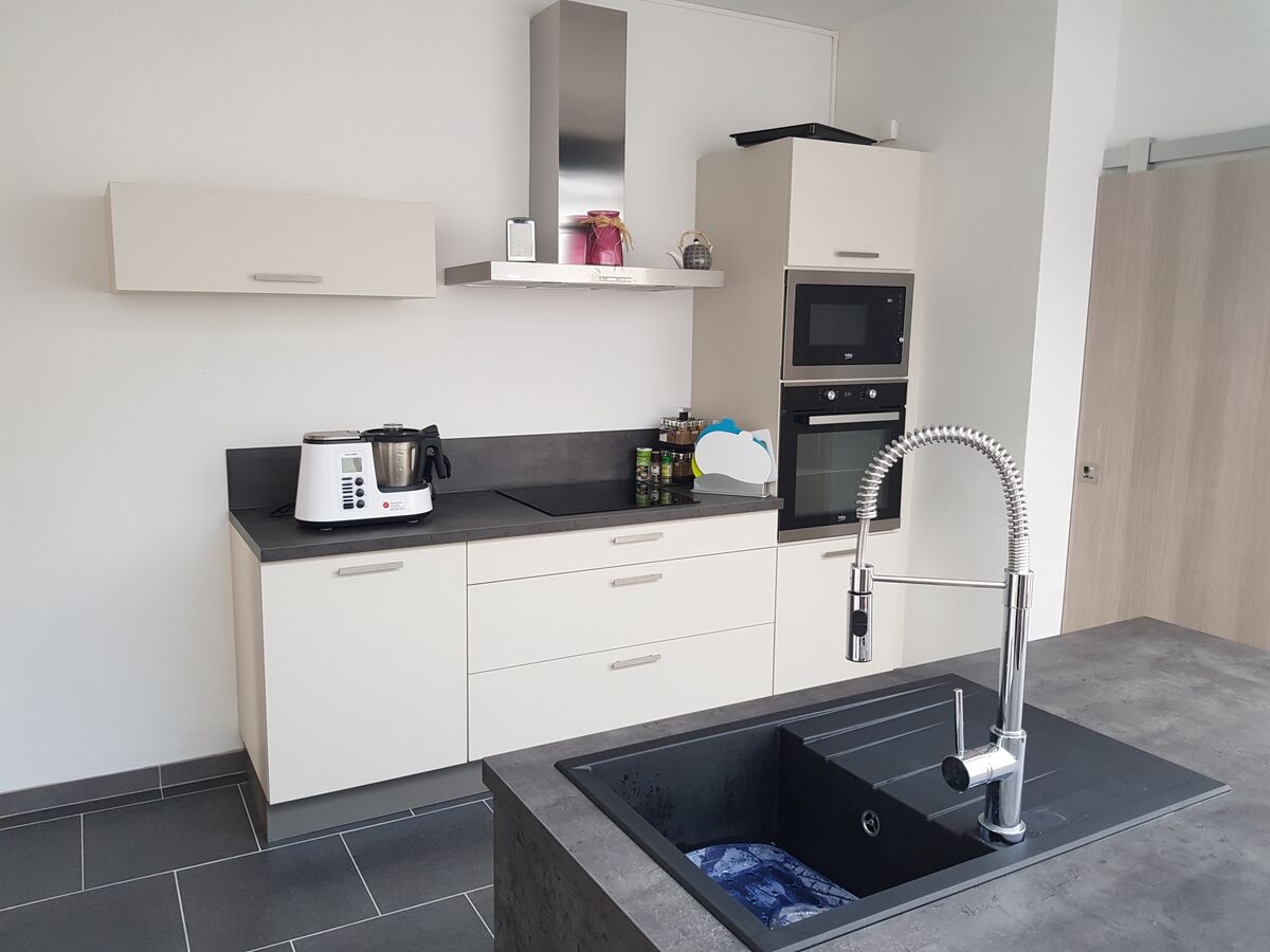 Cuisine avant-après sur mesure Trend Pannacotta Mat