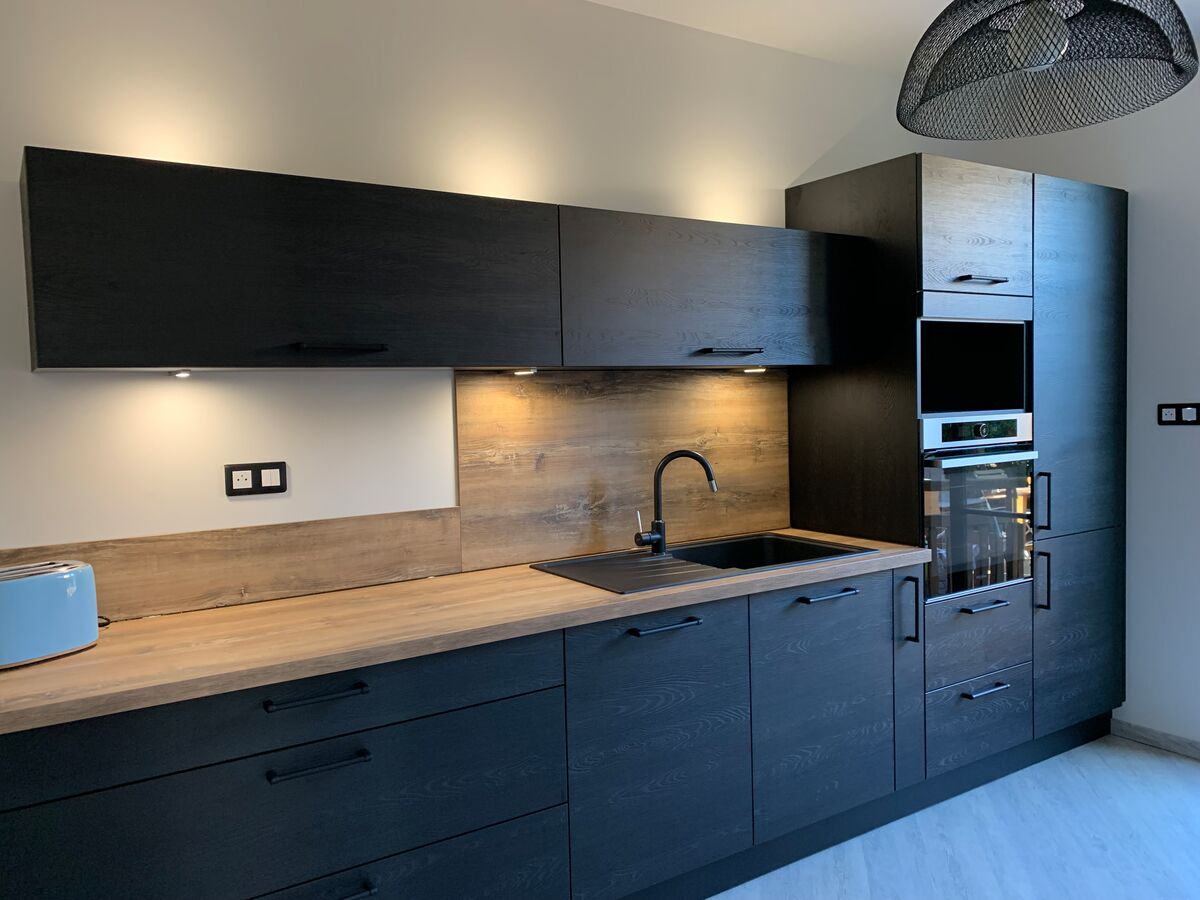 Cuisine équipée sur mesure Label Dark Oak