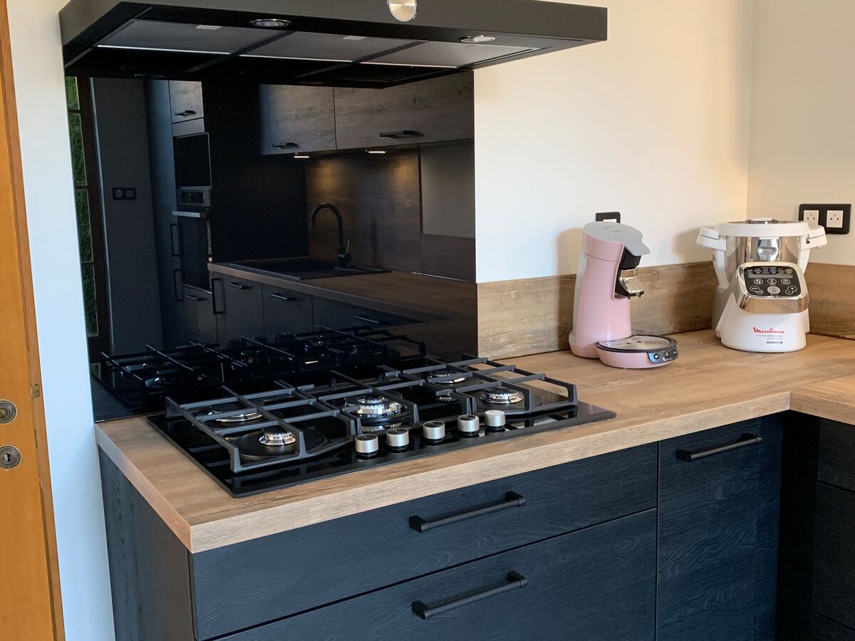 Rénovation cuisine équipée sur mesure Label Dark Oak