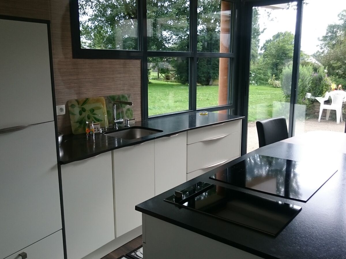 Cuisine avant-après sur mesure Trend Blanc Mat