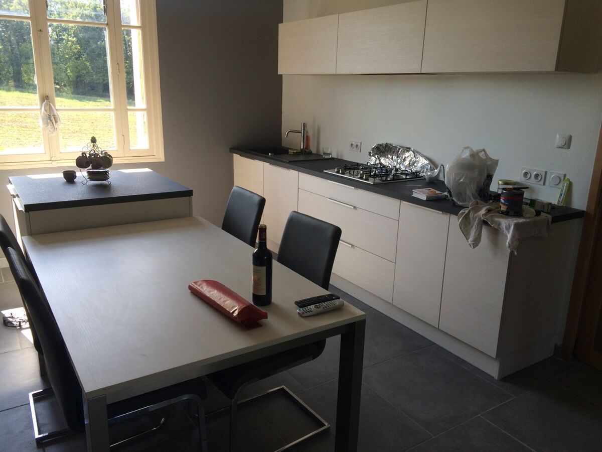 Rénovation cuisine sur mesure Trend + Blanc Mat