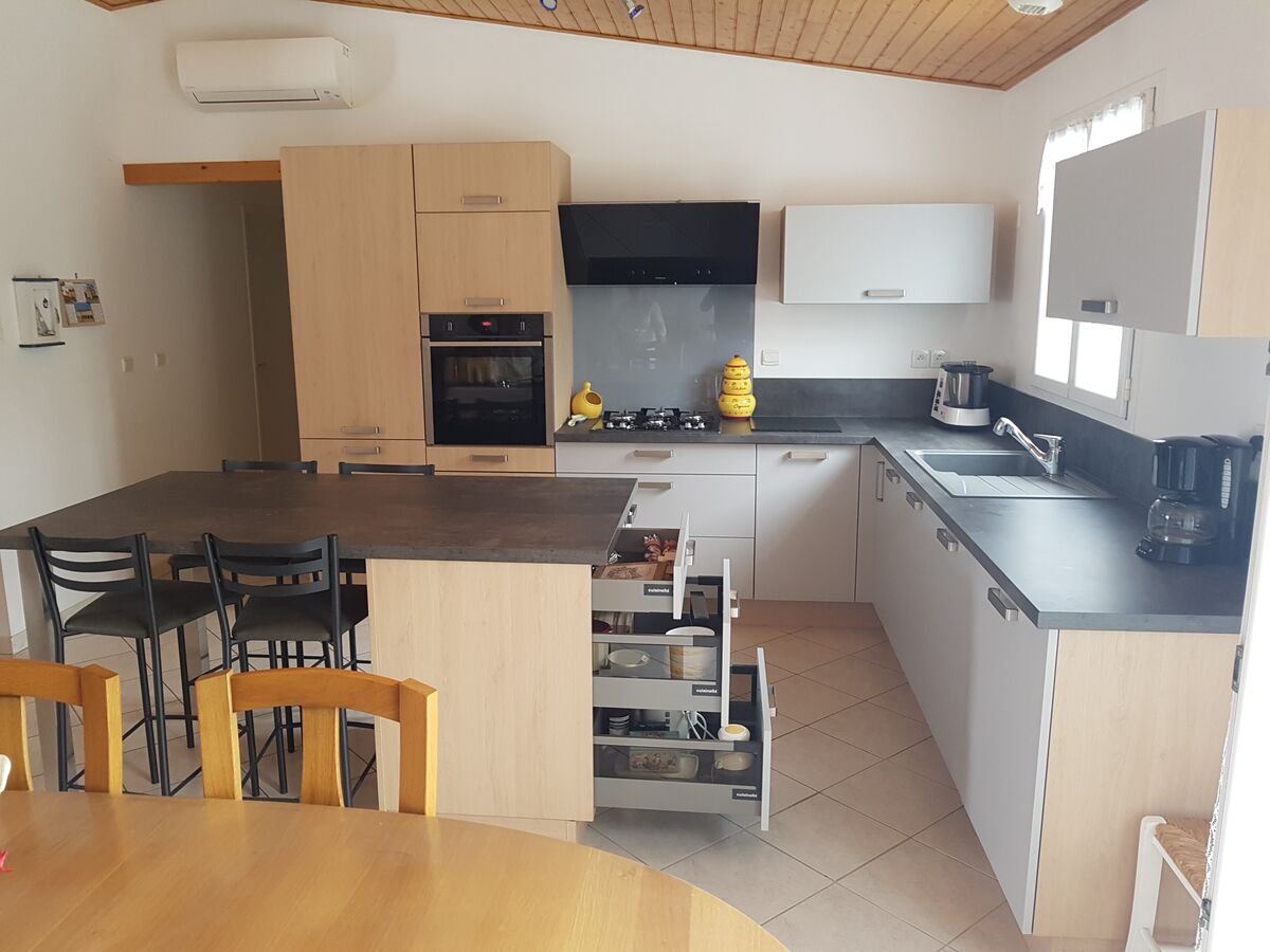 Cuisine avant-après sur mesure Trend Mistigris et Soft Oak