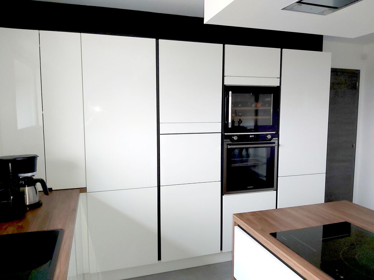 Cuisine équipée sur mesure LIGHT Blanc Brillant