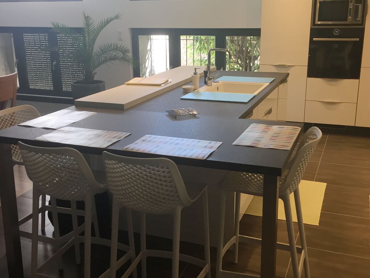 Cuisine avant-après sur mesure Light Blanc Brillant