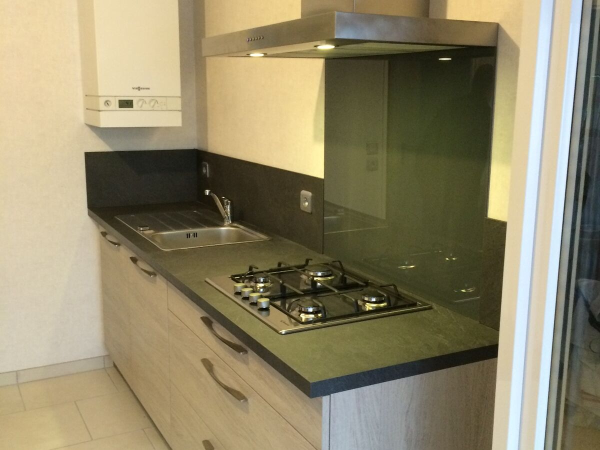 Cuisine avant-après sur mesure Label Chêne Sable Synchrone