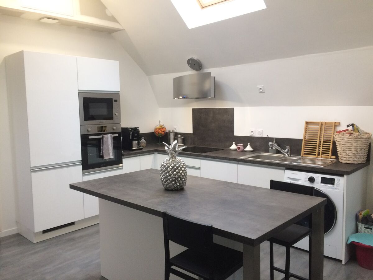 Cuisine équipée sur mesure Light Blanc Brillant