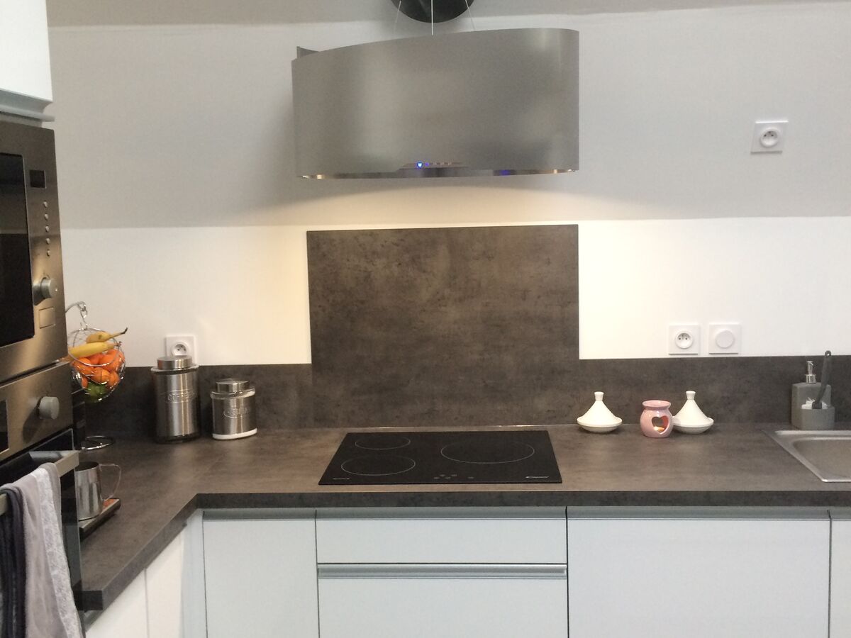 Cuisine avant-après sur mesure Light Blanc Brillant