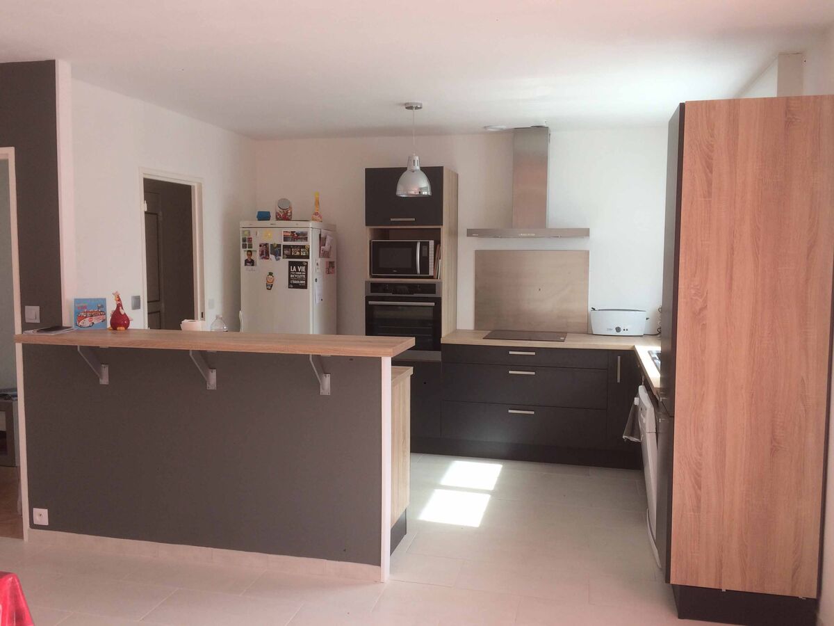 Rénovation cuisine sur mesure Trend + Ombre soft