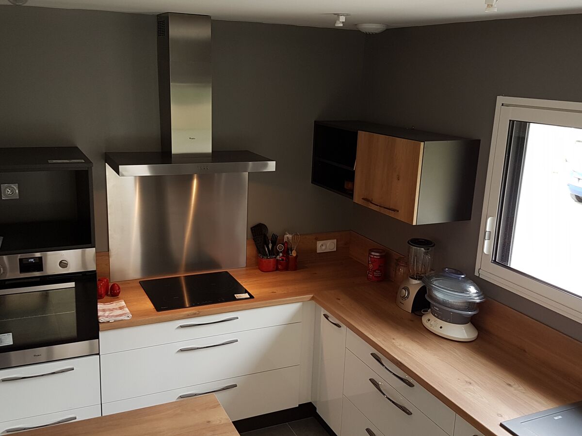 Rénovation cuisine sur mesure Light Blanc brillant