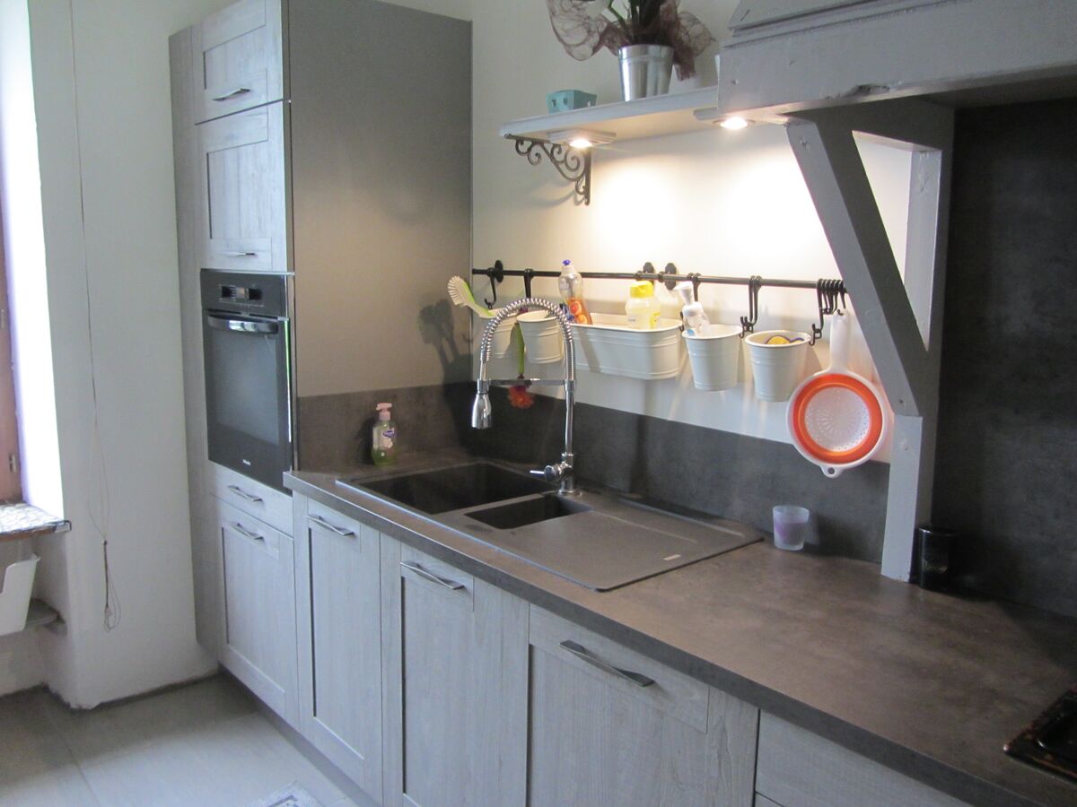 Rénovation cuisine sur mesure Label Cube Chêne Sable Synchrone