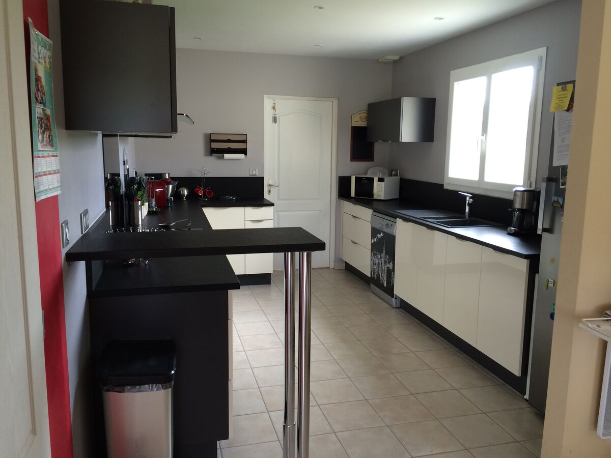 Cuisine équipée sur mesure Light Blanc brillant